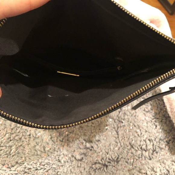 Black/Snake Printed Clutch - Picture 6 of 7